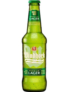 afrikanisches Bier aus Namibia Windhoek Premium Lager in der 33 cl Bierflasche