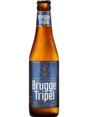 belgisches Bier Brugge Tripel Bierflasche