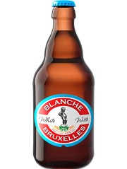 belgisches Bier Blanche Bruxelles in der 33 cl Bierflasche