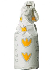belgisches Bier Bloemenbier in der 33cl Bierflasche in bedruckte Flaschenseide gehüllt