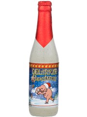 belgisches Bier  Delirium Christmas Bierflasche in der 0,33 l Bierflasche