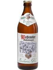 deutsches Bier Weißenoher Eucharius Pils in der 50 cl Bierflasche