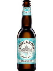 holländisches Bier Lowlander 0.00% Wit in der 33 cl Bierflasche