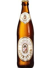 deutsches Bier Meckatzer Weiss-Gold in der 50 cl Bierflasche