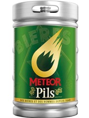 französisches Bier Meteor Pils im 30 Liter Bierfass