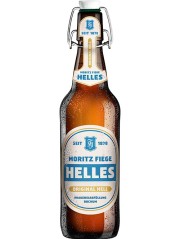 deutsches Bier Moritz Fiege Helles in 0,5 l Bierflasche Bier kaufen