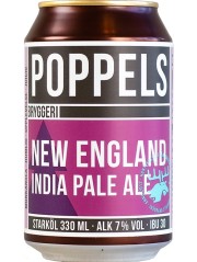 schwedisches Bier Poppels New England IPA in der 0,33 l Bierdose Bier kaufen