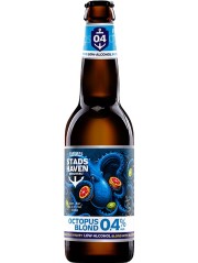 niederländisches Bier Stads Haven Octopus Blond 0,4 % in der 0,33 l Bierflasche Bier kaufen