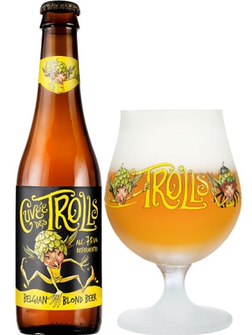 SOUS BOCK BIÈRE Belge Cuvée des TROLLS & LEGEND 2017 Dubuisson