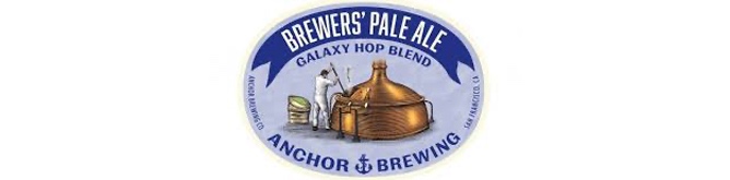amerikanisches Bier Anchor Brewers Pale Ale Brauerei Logo