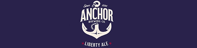 amerikanisches Bier Anchor Liberty Ale Brauerei Logo