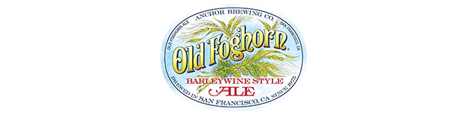 amerikanisches Bier Anchor Old Foghorn Ale Brauerei Logo