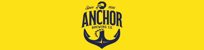 amerikanisches Bier Anchor Steam Beer Brauerei Logo