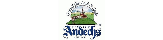 deutsches Bier Andechs Bergbock Hell Kloster Brauerei Logo