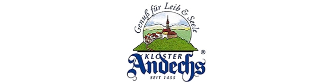 deutsches Bier Andechs Vollbier Hell Kloster Brauerei Logo