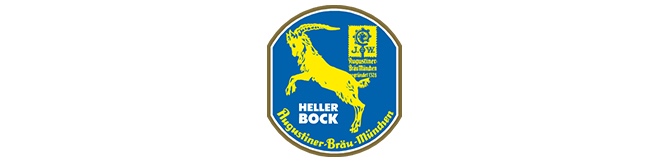 deutsches Bier Augustiner Heller Bock Brauerei Logo