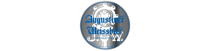 deutsches Bier Augustiner Weissbier Brauerei Logo