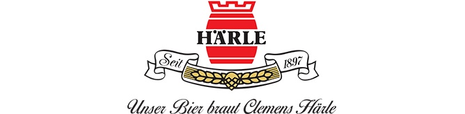 bayrisches Bier Härle Lager Hell Brauerei Logo