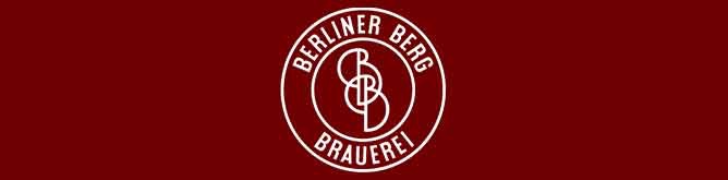 deutsches Bier Berliner Berg Berliner Rotes Brauerei Logo