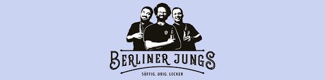 deutsches Bier Berliner Jungs Unser Weissbier Brauerei Logo