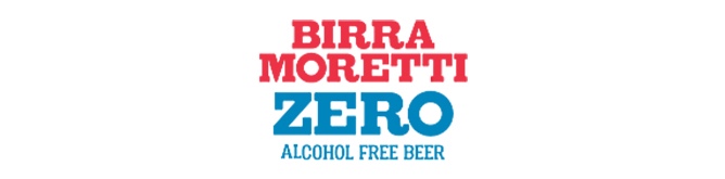 italienisches Bier Moretti Zero Brauerei Logo