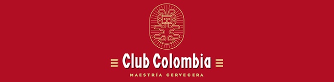 kolumbianisches Bier Club Colombia Dorada Brauerei Logo