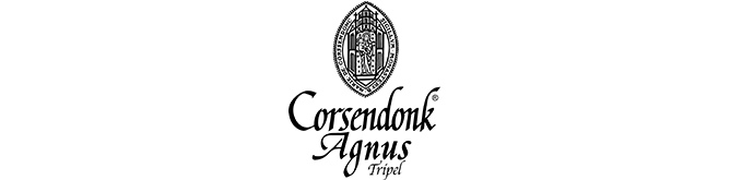 belgisches Bier Corsendonk Agnus Tripel Brauerei Logo