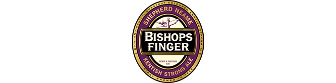 englisches Bier Bishops Strong Ale Brauerei Logo