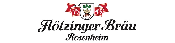 deutsches Bier Flötzinger Rosenheimer Märzen Brauerei Logo