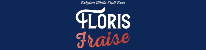 belgisches Bier Floris Fraise Brauerei Logo