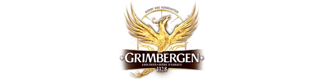 belgisches Bier Grimbergen Blond Brauerei Logo