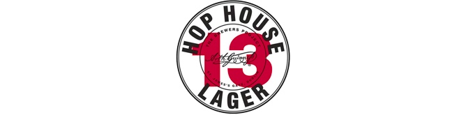 irisches Bier Guinness Hop House 13 Lager Brauerei Logo