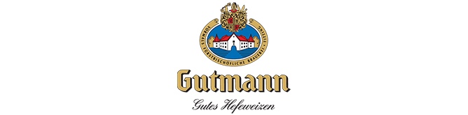 deutsches Bier Gutmann Helles Hefeweizen Brauerei Logo