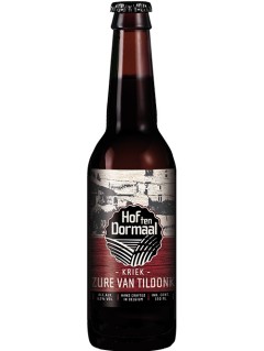 belgisches Bier Hof ten Dormaal Zure van Tildonk Kriek in der 33 cl Bierflasche