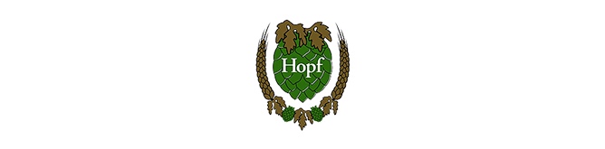 deutsches Bier Hopf White Weissbier Brauerei Logo