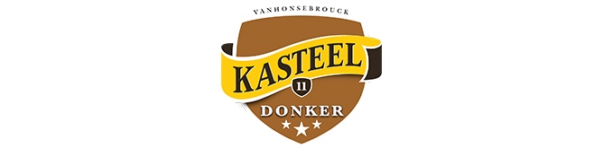 belgisches Bier Kasteel Donker Brauerei Logo