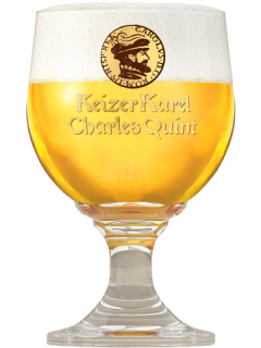 belgisches Bier Keizer Karel Blond Bierglas