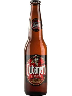 kubanisches Bier Cubanero Fuerte in der 33 cl Bierflasche