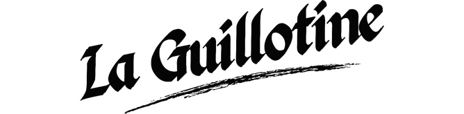 belgisches Bier La Guillotine Brauerei Logo