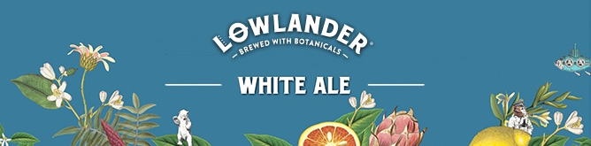 niederländisches Bier Lowlander White Ale Brauerei Logo
