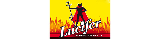 belgisches Bier Lucifer Logo