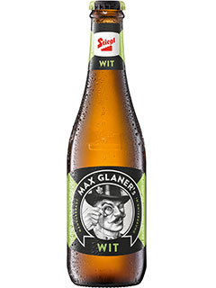 belgisches Bier Max Glaner's WIT in der 0,33l Bierflasche