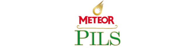 französisches Bier Meteor Pils Bierfass Brauerei Logo