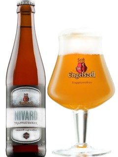 österreichisches Bier Nivard mit vollem Bierglas