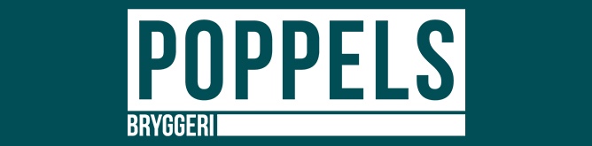 schwedisches Bier Poppels DIPA Brauerei Logo