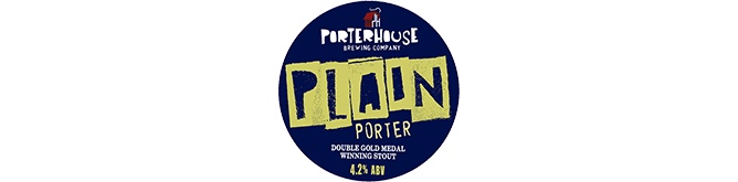 irisches Bier Porterhouse Plain Porter Brauerei Logo