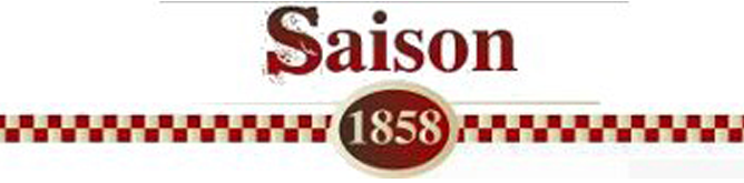 belgisches Bier Saison 1858 Logo
