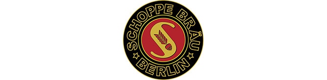 deutsches Bier Schoppe Bräu Black Flag Imperial Stout Brauerei Logo