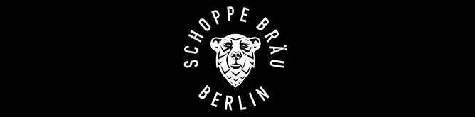 deutsches Bier Schoppe Brut x Ale Schampus der Strasse Brauerei Logo