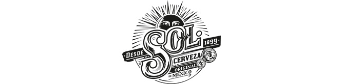 mexikanisches Bier Sol Logo